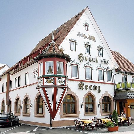 Hotel Kreuz Gaestehaus Und Lauchertbar Mit Terrasse Gammertingen Exteriör bild